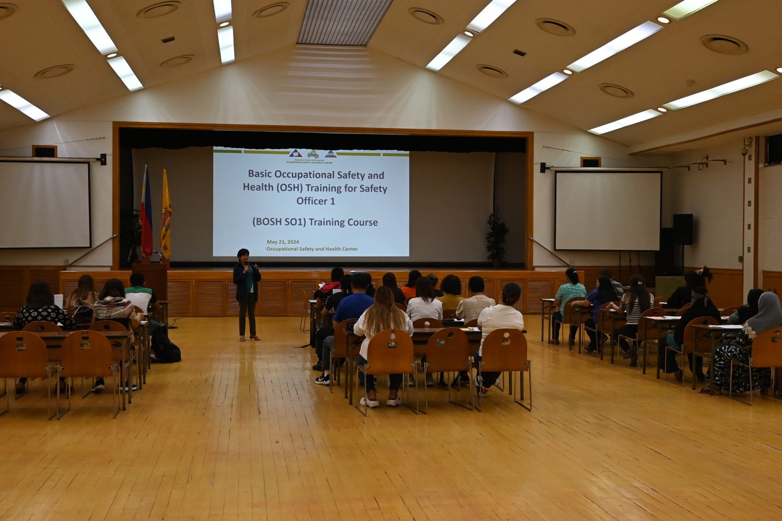 Basic Occupational Safety and Health
for SO1 Training